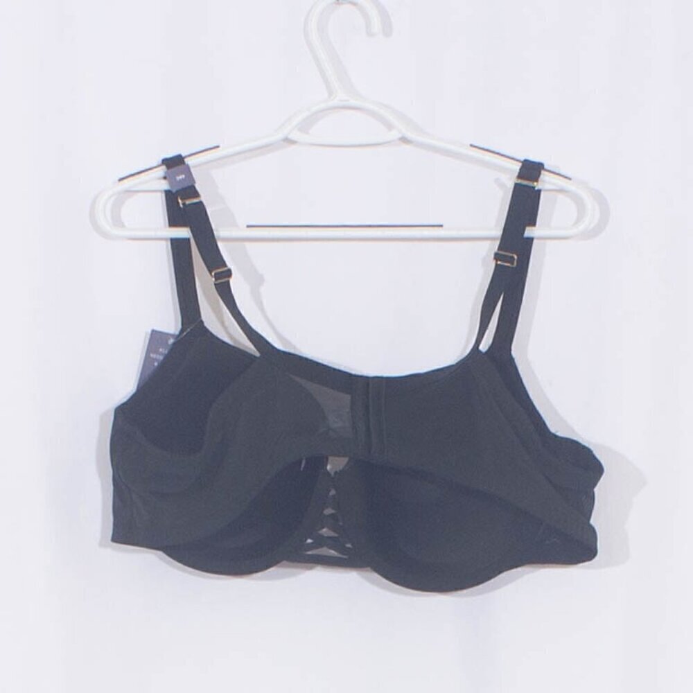 NWT CACIQUE Sexy Smooth Microfiber Boost Balconette Bra Size 46C - Picture 4 of 6